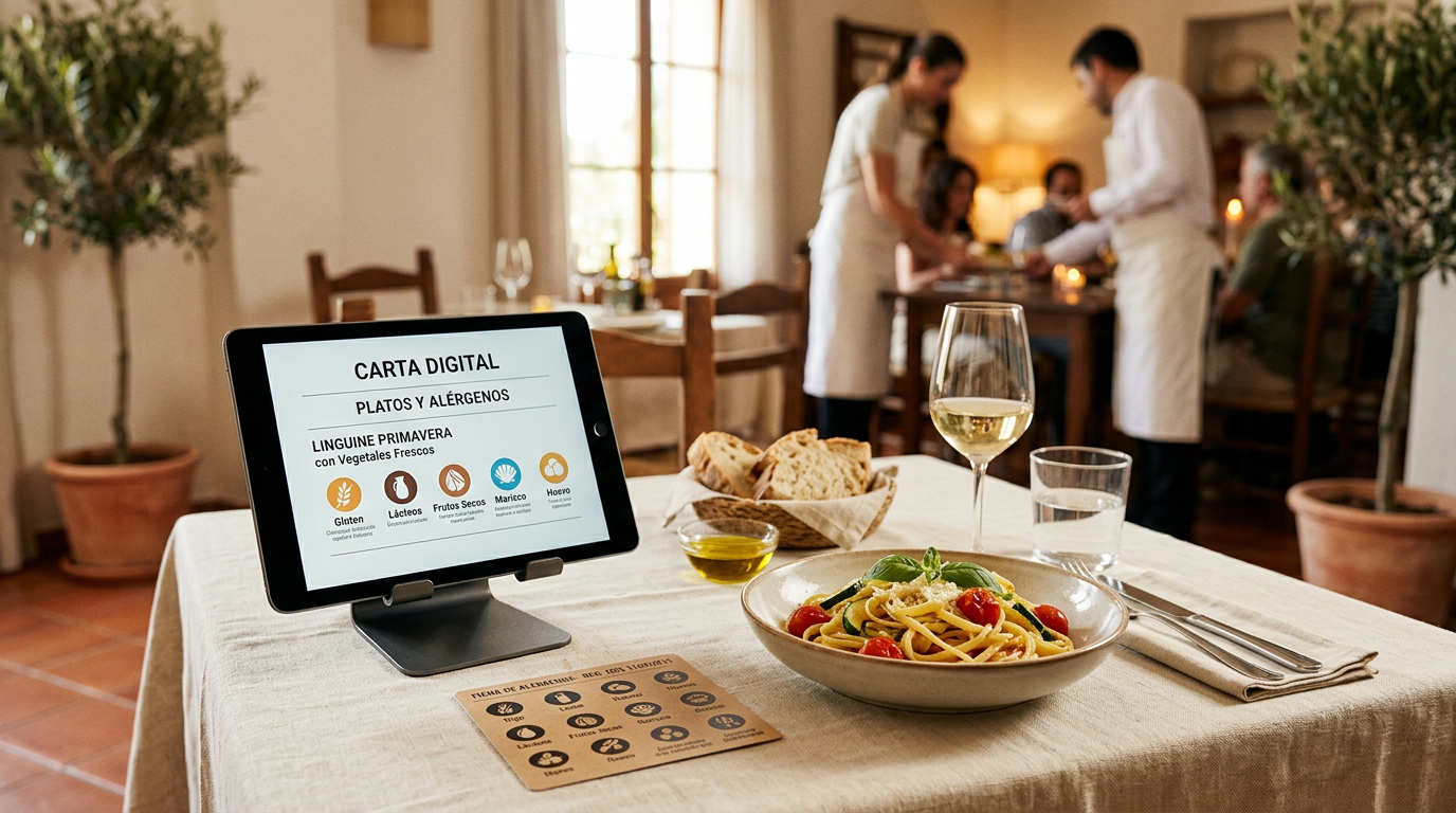 Alérgenos en restaurantes: guía práctica para cumplir el Reglamento UE 1169/2011 en 2026