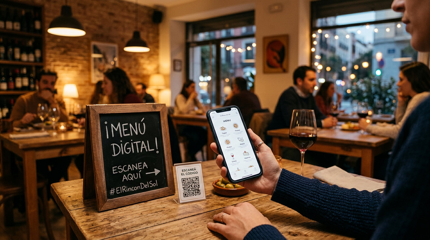 Cuánto cuesta una carta digital para restaurante en 2026