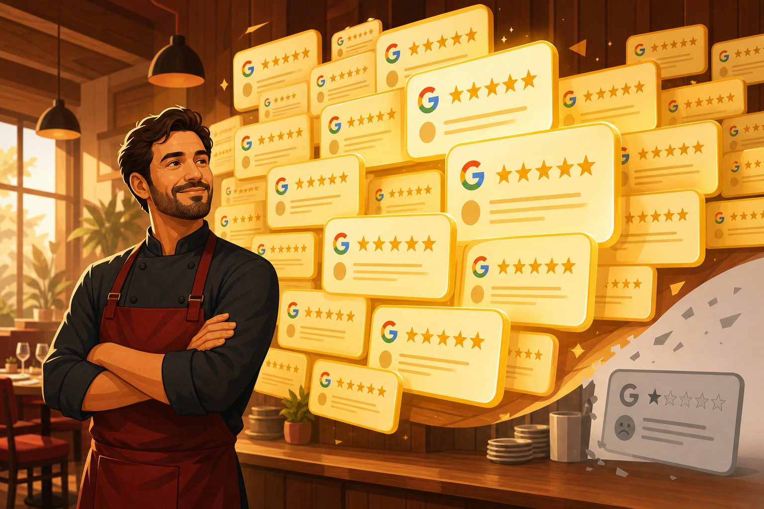 Cómo eliminar una reseña negativa de Google de tu restaurante (y por qué obsesionarte con borrarlas es perder el tiempo)