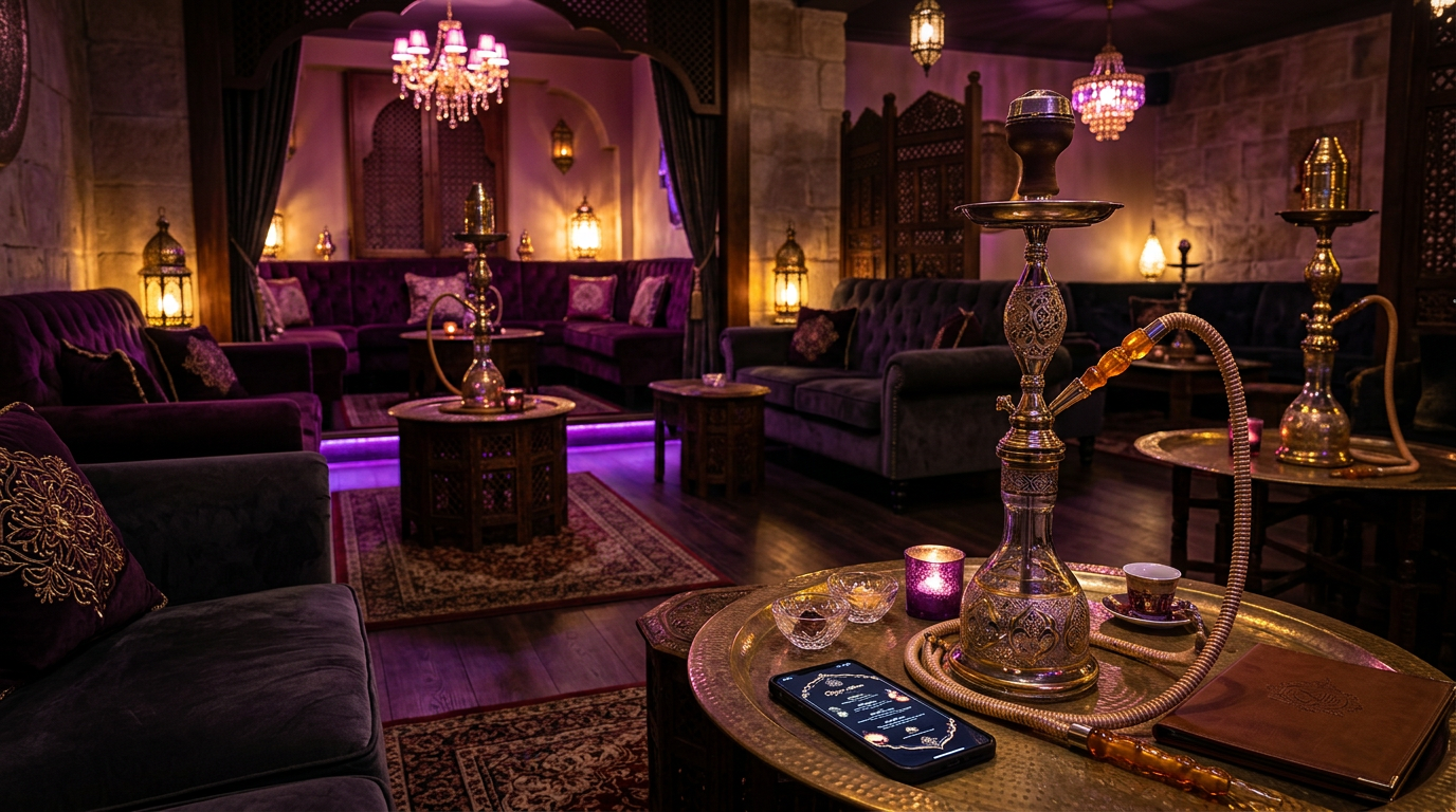 Cómo gestionar un lounge de shisha: carta, reservas y fidelización