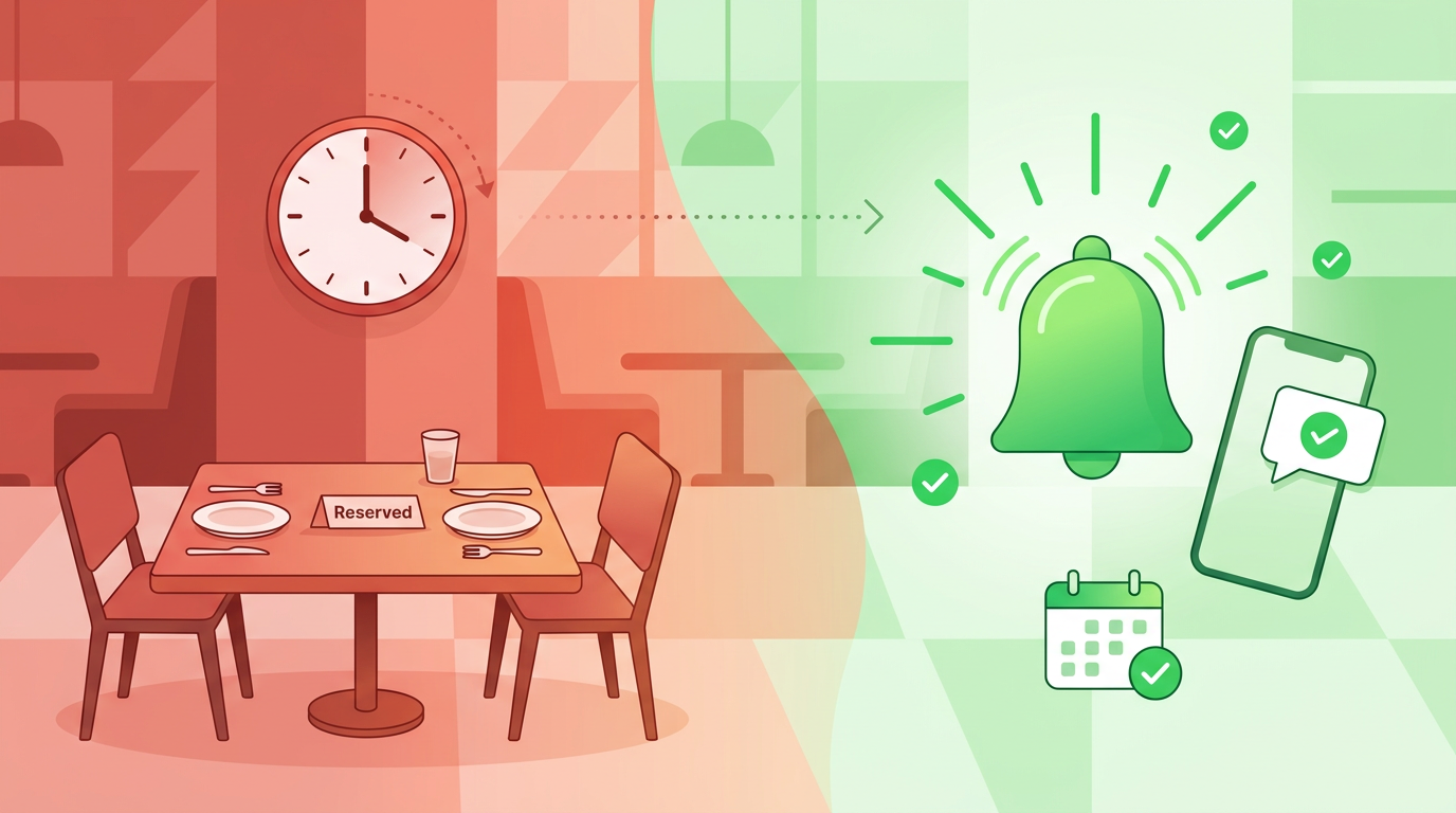 Cómo reducir los no-shows en tu restaurante: estrategias que funcionan