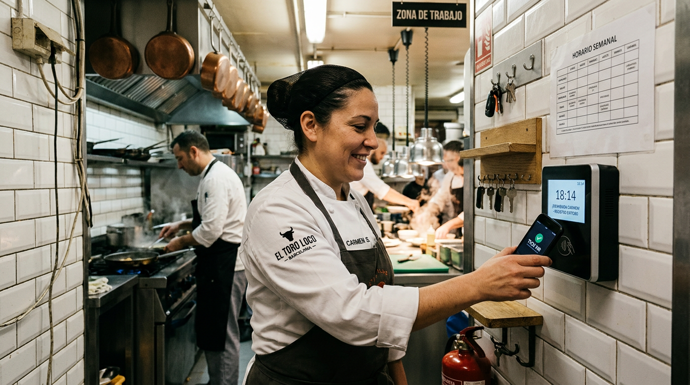 Registro de jornada laboral en hostelería: qué dice la ley y cómo cumplirla