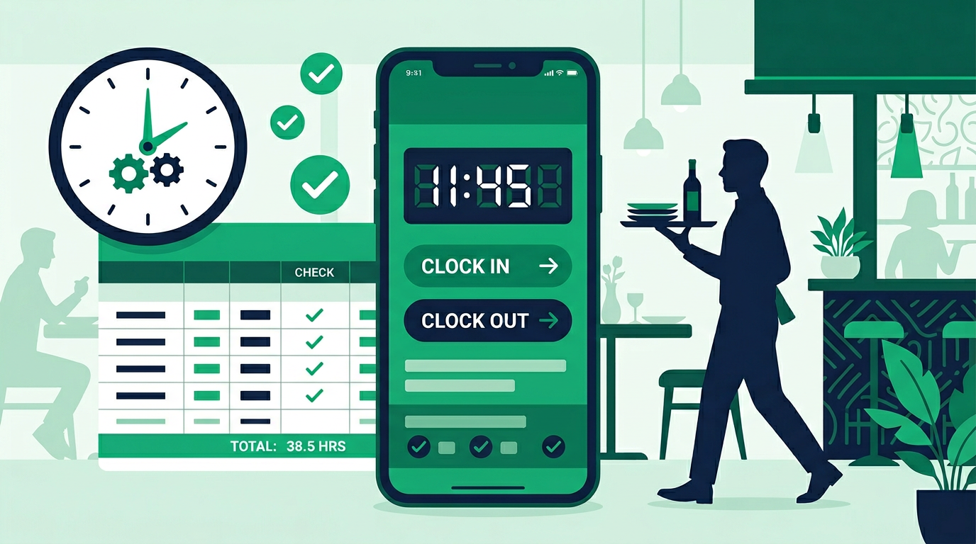 Registro de jornada laboral en hostelería: obligaciones, sanciones y cómo cumplir fácilmente