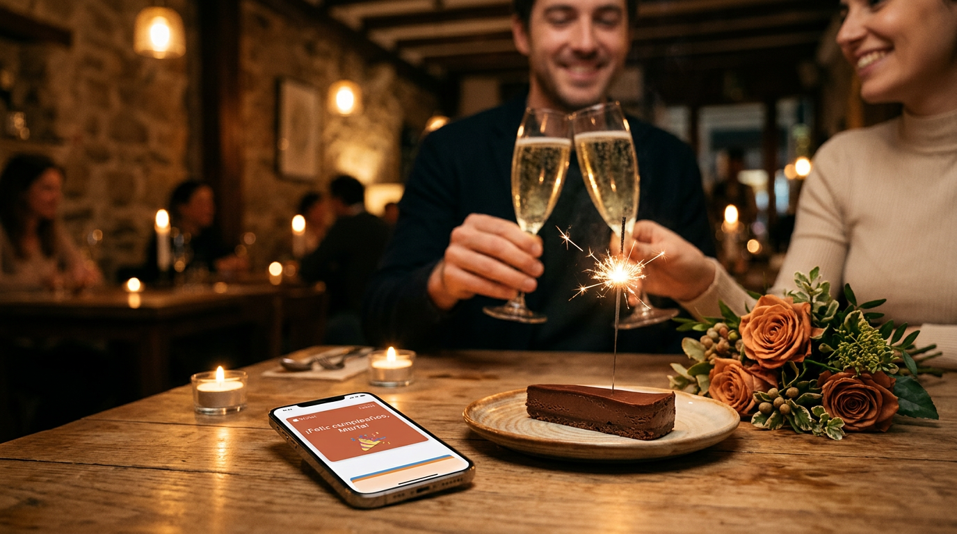 Tarjeta de cumpleaños automática: la promoción que más fideliza en restaurantes