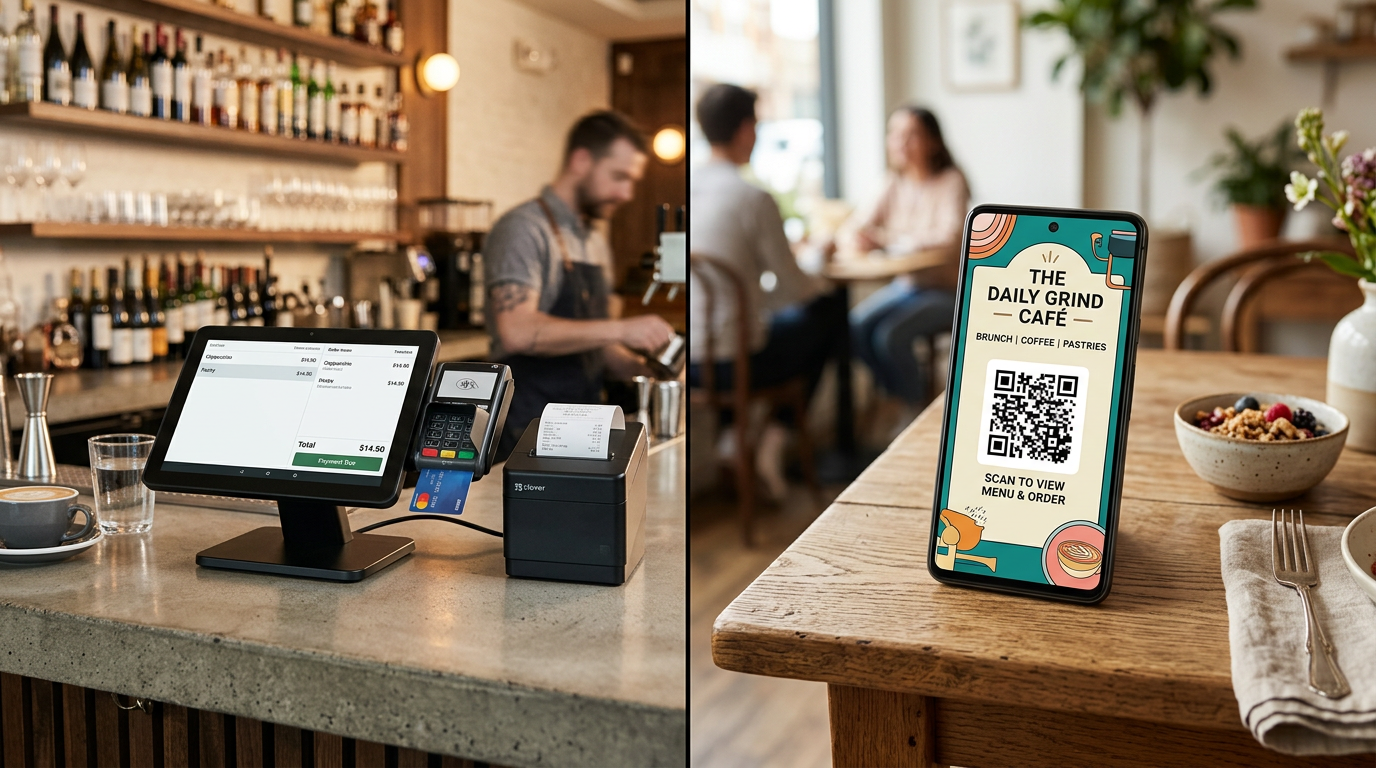 TPV vs carta digital QR: diferencias y cuándo necesitas cada uno